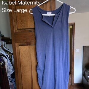 Sleeveless Blue Dress - Size Large